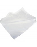 LDPE plastic bag 60 x 80cm, 50my, transparent PE Film 