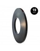 Staalband EW 19mm - 0.5mm, zwart gelakt Omsnoeringsband