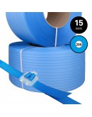 PP strapping 15/55 blue ø280mm Strapping