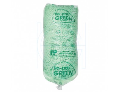 Bio degradable Loose fill Chips Green 500L Bag Filling materials