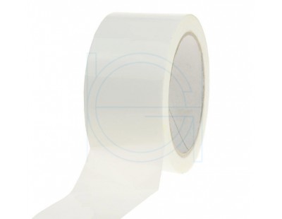 PP acryl tape 48mm/66m Wit Low-noise