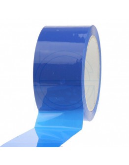 PP acryl tape 50mm/66m Blauw Low-noise