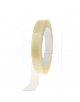 PVC solvent tape 15mm 66m transparant