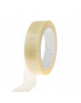 PVC solvent tape 25mm 66m transparant