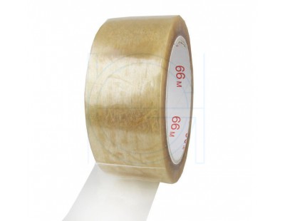 PVC solvent tape 48mm/66m transparent