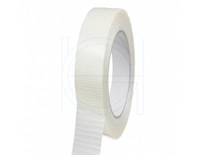 Filament tape 19mm/50m Ruit versterkt met glasvezelFilament tape 25mm/50m Ruit versterkt met glasvezel, hotmelt lijm 
