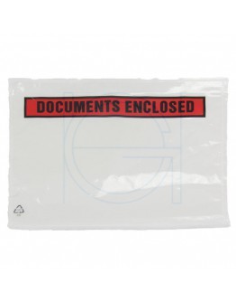 Paklijstenvelop "Documents enclosed " A5 225x165mm 1.000 stuks