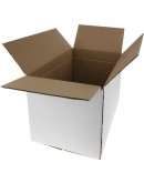 Cardboard box M2 Fefco-0201 white 290x190x240mm Cardboars, Boxes & Paper