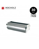 ZAC, wall dispenser, roll width 30 cm, serrated tear bar ZAC series Hüdig + Rocholz 