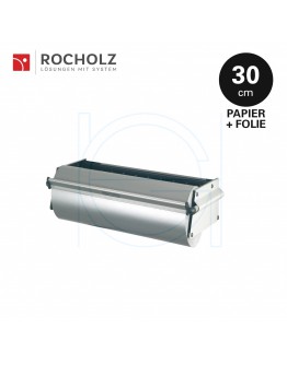 ZAC, wall dispenser, roll width 30 cm, serrated tear bar