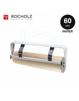 Rolhouder 60cm voor inpakpapier, ondertafelmodel Rocholz Standard 