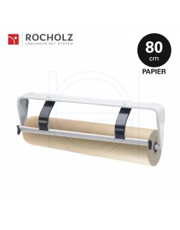 Rolhouder 80cm voor inpakpapier, ondertafelmodel Rocholz Standard