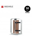 Roll Dispenser H+R STANDARD Vertical 30cm For Paper STANDARD serie Hüdig + Rocholz