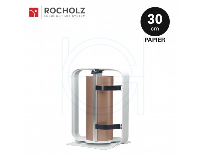 Roll Dispenser H+R STANDARD Vertical 30cm For Paper STANDARD serie Hüdig + Rocholz