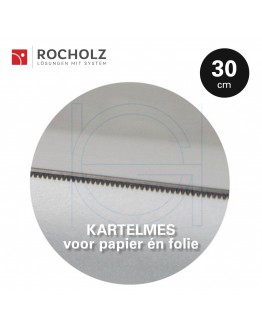 Rolhouder 30cm voor inpakpapier + cellofaanfolie, Ondertafel Rocholz Vario
