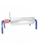 Multifunctional roll dispenser 40-100cm bleu Roldispensers