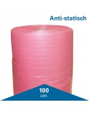 Luchtkussenfolie Anti-statisch roze 100cm/100m Productbescherming