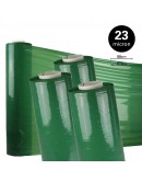 Hand stretch film Green 23µ / 50cm / 300m Stretch film rolls