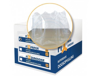 Fix Air air cushions in box Protective materials
