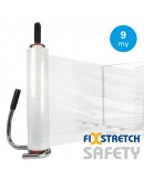 Handwikkelfolie Fixstretch Safety 9my / 45cm / 300mtr Rekwikkelfolie