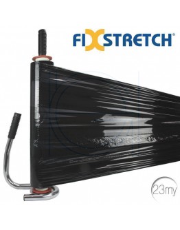 Hand stretch film Fixstretch black 23µm / 50cm / 270m