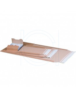Book wrap cardboard 304 x 215 x (-) 74mm (A4) 