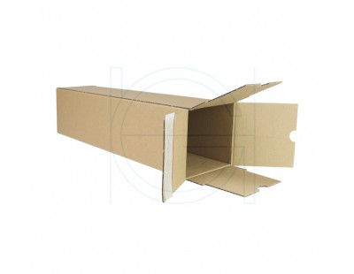 Long box with closing strip 435x105x105mm Shipping cartons