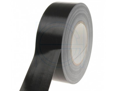 Duct tape Pro Gaffer Lijmrestvrij Zwart 50mm/50m  Tape
