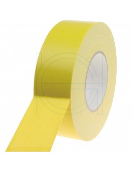 Duct tape Pro Gaffer Lijmrestvrij Geel 50mm/50m 