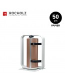 Roll Dispenser H+R STANDARD Vertical 50cm For Paper STANDARD serie Hüdig + Rocholz
