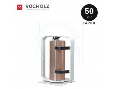Roll Dispenser H+R STANDARD Vertical 50cm For Paper STANDARD serie Hüdig + Rocholz