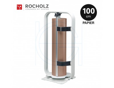 Roll Dispenser H+R STANDARD Vertical 100cm For Paper STANDARD serie Hüdig + Rocholz