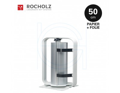 Roll Dispenser H+R STANDARD Vertical 50cm For Paper+Film STANDARD serie Hüdig + Rocholz