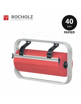 Rolhouder 40cm voor inpakpapier, raam Rocholz Standard