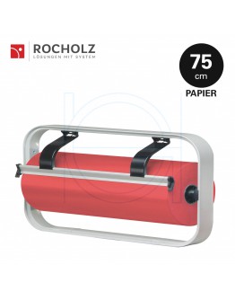Roll dispenser H+R STANDARD frame 75cm for paper