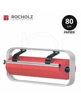 Roll dispenser H+R STANDARD frame 80cm for paper