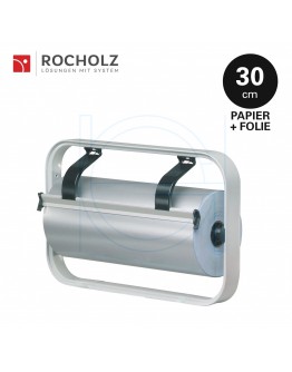 Rolhouder 30cm voor inpakpapier + cellofaanfolie, raam Rocholz Standard