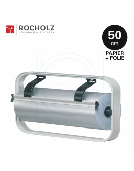 Rolhouder 50cm voor inpakpapier + cellofaanfolie, raam Rocholz Standard