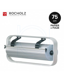 Rolhouder 75cm voor inpakpapier + cellofaanfolie, raam Rocholz Standard