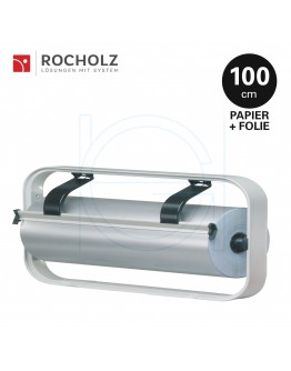 Rolhouder 100cm voor inpakpapier + cellofaanfolie, raam Rocholz Standard