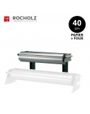 Rolhouder 40cm voor inpakpapier + cellofaanfolie, bovendeel Rocholz ZAC ZAC serie Rocholz rolhouders