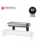 Roll dispenser attachment, H+R ZAC 60cm for paper+film ZAC series Hüdig + Rocholz 