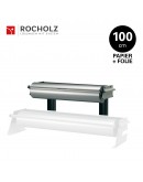 Roll dispenser attachment, H+R ZAC 100cm for paper+film ZAC series Hüdig + Rocholz 