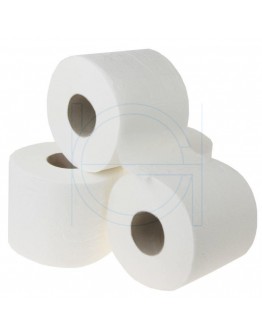 Toiletpaper FIX-HYGIËNE traditiona cellulose, 400 sheets per rol - 40 rolls