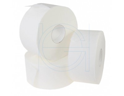 Toilet paper FIX-HYGIËNE Mini Jumbo cellulose, 12 rolls x 180m Hygiene paper