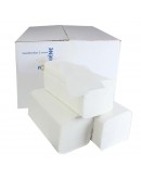 Handdoekjes FIX-HYGIËNE Z-vouw cellulose, 21x25cm - Doos à 20 pak Hygiënepapier