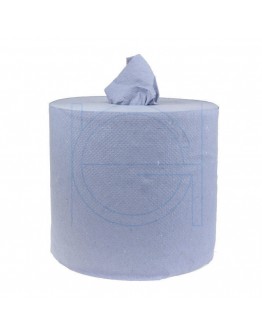 Towel paper rolls  FIX-HYGIËNE Midi blue heavy, 300m - 6 rolls