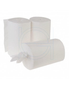 Towel paper rolls  FIX-HYGIËNE Mini coreless cellulose, 120m - 12 rolls