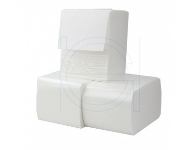 Toiletpapier FIX-HYGIËNE bulkpack cellulose 2 laags 11x18cm 40 x 225vel in doos Hygiënepapier