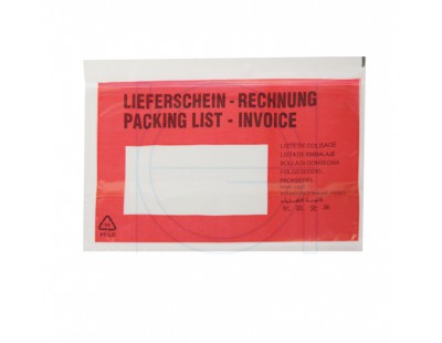 Paklijstenvelop 10-talen C6 165x122mm, 1000 stuks Etiketten en signalering